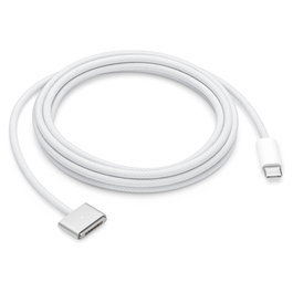 Apple Cable de Alimentación USB-C a MagSafe 3 (2 m) - Carga Rápida, Conector Magnético, Revestimiento Trenzado