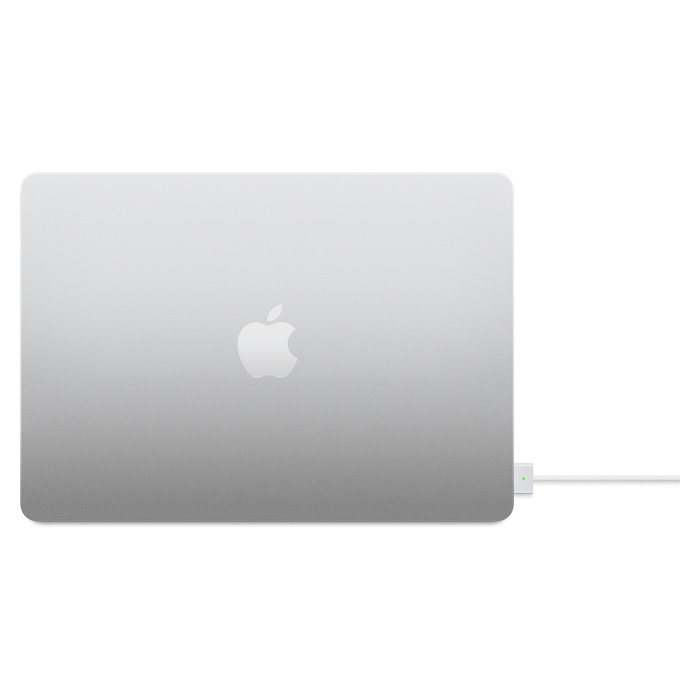 Apple MW613ZM/A Cable USB-C a MagSafe 3 de 2 metros Plata para MacBook Air/Pro - Carga rápida