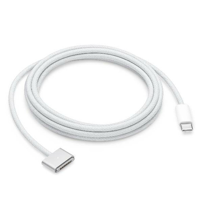 Apple Cable USB-C a MagSafe 3, 2 m, Plata Apple Cable USB-C a MagSafe 3, 2 m, Plata