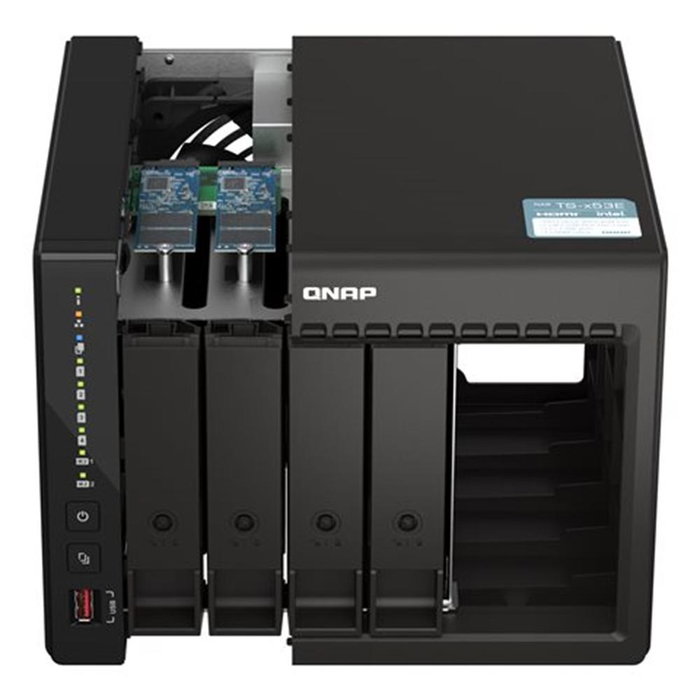 Qnap Servidor NAS TS-453E con 8GB de RAM Quad-Core Intel Celeron J6412