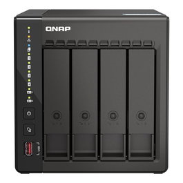 Qnap Servidor NAS TS-453E con 8GB de RAM Quad-Core Intel Celeron J6412