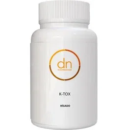 DIRECT NUTRITION K-Tox 60 Cápsulas. Aminoácidos, Cardo Mariano, Vitaminas B6 y C. Soporte Hepático y Antioxidante