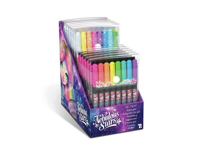 Hape Bolígrafos de Gel Metalizados Pack 15.50x10.50x1 cm