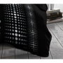 Home Linge Passion Steevy Microfibra - Cubierta Nórdica 240x260 cm + 2 Fundas de Almohada 63x63 cm - Negro