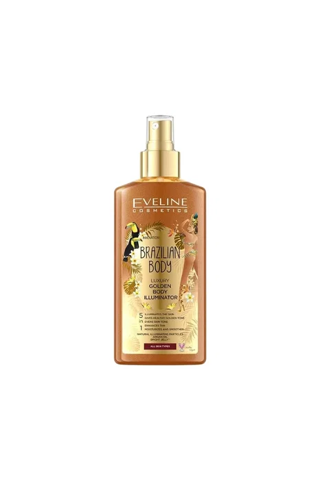 Eveline Cosmetics Brazilian Body Iluminador Spray Corporal Exótico 150 ml Eveline Cosmetics Brazilian Body Iluminador Spray Corporal Exótico 150 ml
