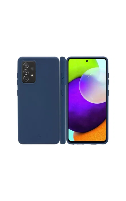 Dbramante1928 Funda para Samsung Galaxy A52 16,5 cm (6.5") Azul - Carcasa con Cargador Inalámbrico, Resistente a Impactos, Hecha de Plástico Reciclado