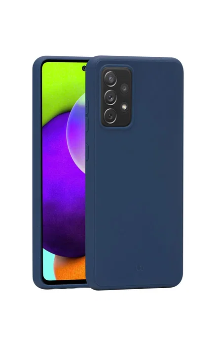 Dbramante1928 Funda para Samsung Galaxy A52 16,5 cm (6.5") Azul - Carcasa con Cargador Inalámbrico, Resistente a Impactos, Hecha de Plástico Reciclado