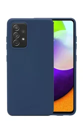 Dbramante1928 Funda para Samsung Galaxy A52 16,5 cm (6.5") Azul - Carcasa con Cargador Inalámbrico, Resistente a Impactos, Hecha de Plástico Reciclado