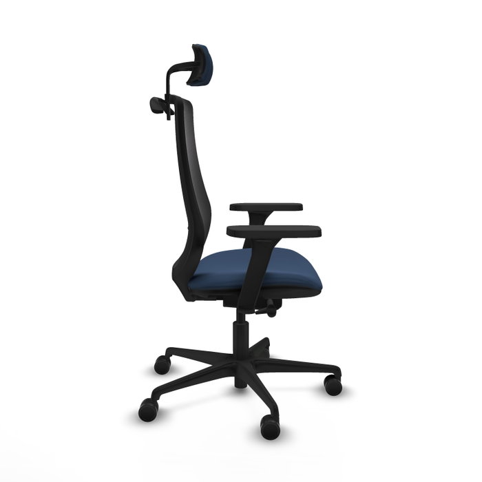 PIQUERAS Y CRESPO Silla de oficina Mardos Azul marino y Negro PIQUERAS Y CRESPO Silla de oficina Mardos Azul marino y Negro