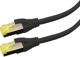 LOGON PREMIUM APR6A015BL Cable CAT6A S/FTP LSOH 1.5M Negro