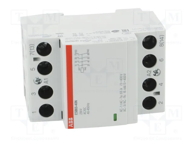 ABB ESB63 Contactor Blanco 40 A