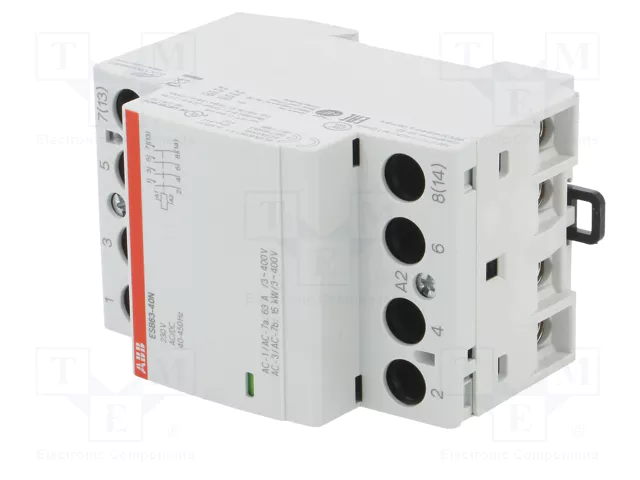 ABB ESB63 Contactor Blanco 40 A