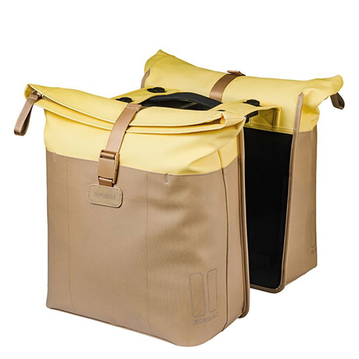 Basil Alforjas Vive Shopper MIK 2.0 - Doble, 28-35L, PET Reciclado, Impermeable, 30x14x38cm Basil Alforjas Vive Shopper MIK 2.0 - Doble, 28-35L, PET Reciclado, Impermeable, 30x14x38cm