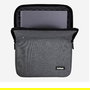 Nilox Funda Maletín Sleeve Acolchada para Portátil/Tablet 13.3" (33.8 cm) Gris, 2 Compartimentos, NXSL13GY