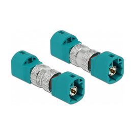 DeLOCK Adaptador HSD Z macho a HSD Z macho Azul