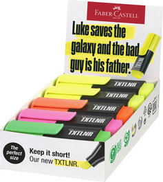 Marcador Fluor Faber-Castell Textliner 1542 Surtido De 10