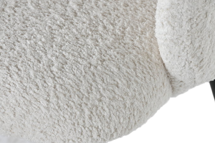 DKD Home Decor Silla Teddy Blanco DKD Home Decor Silla Teddy Blanco