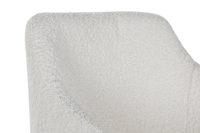 DKD Home Decor Silla Teddy Blanco DKD Home Decor Silla Teddy Blanco
