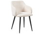 DKD Home Decor Silla Teddy Blanco