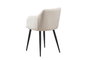 DKD Home Decor Silla Teddy Blanco