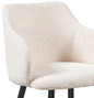 DKD Home Decor Silla Teddy Blanco