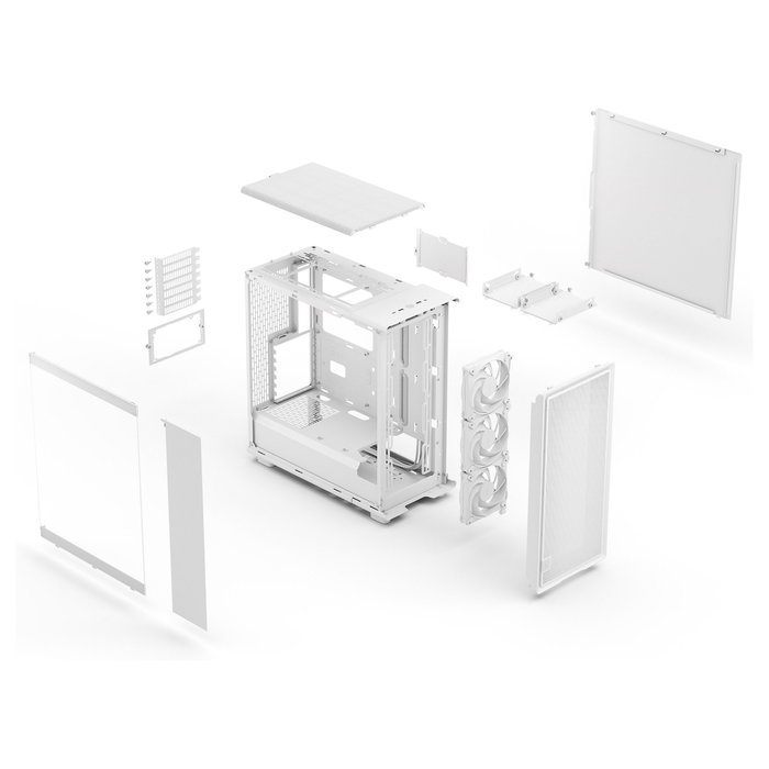 Fractal Design Epoch Midi Tower Blanco con Vidrio Templado Fractal Design Epoch Midi Tower Blanco con Vidrio Templado