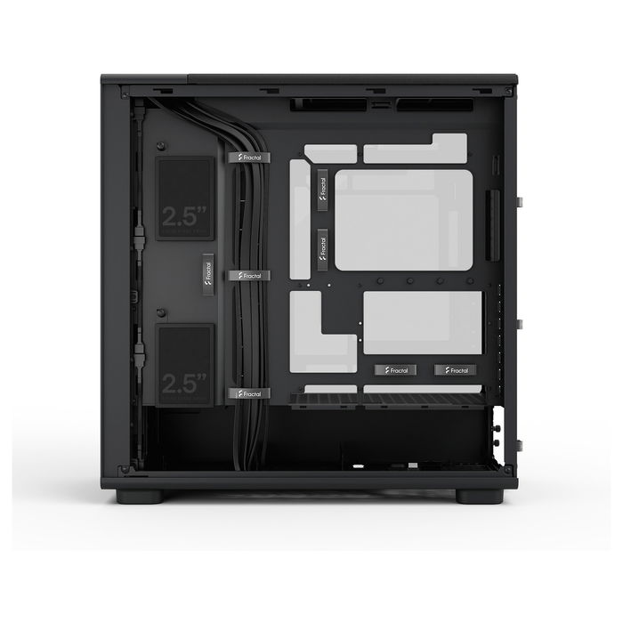 Fractal Design Epoch XL Black TG Light tint Torre PC ATX, Micro ATX, ITX, EATX Acero Negro con Ventana Lateral