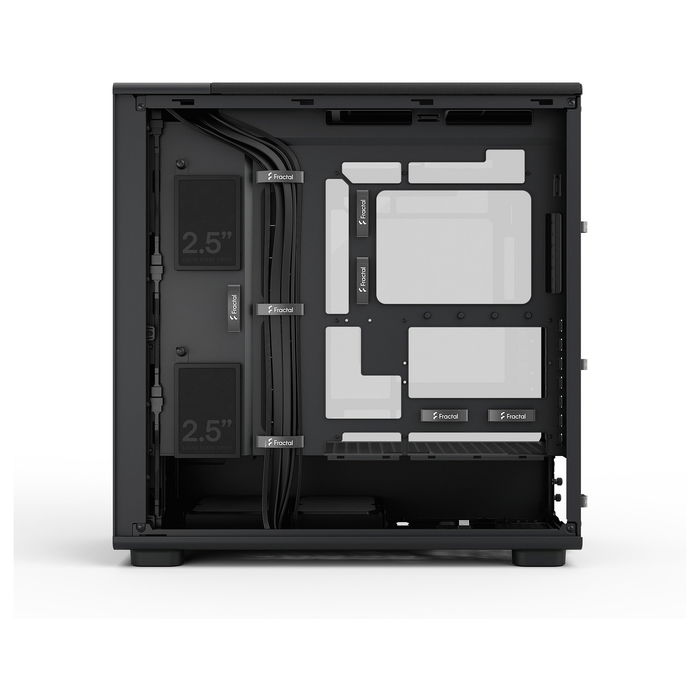 Fractal Design Epoch XL Black TG Light tint Torre PC ATX, Micro ATX, ITX, EATX Acero Negro con Ventana Lateral