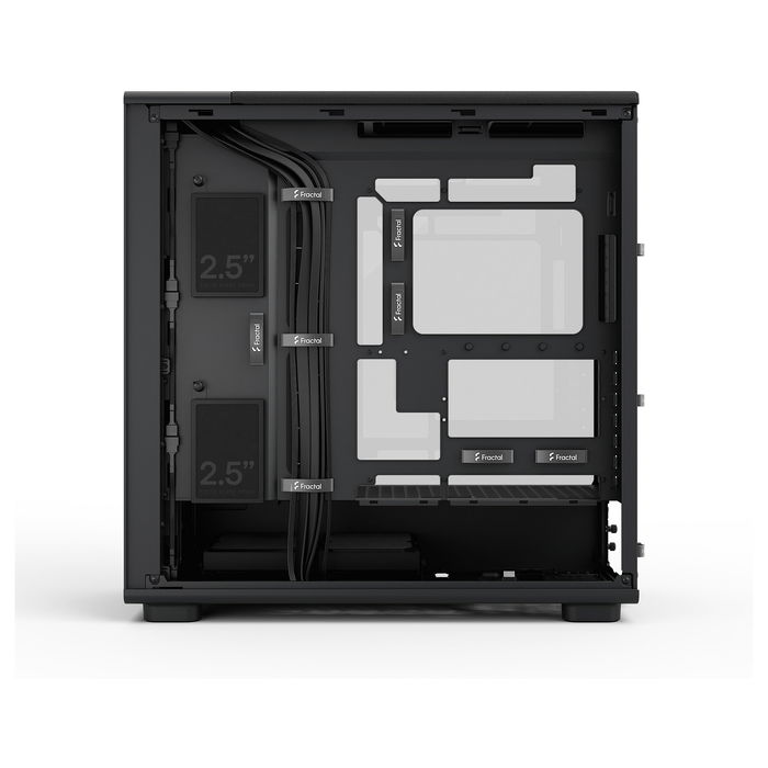 Fractal Design Epoch XL Black TG Light tint Torre PC ATX, Micro ATX, ITX, EATX Acero Negro con Ventana Lateral