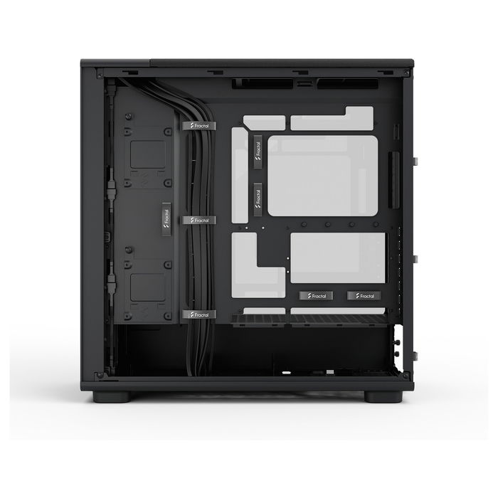 Fractal Design Epoch XL Black TG Light tint Torre PC ATX, Micro ATX, ITX, EATX Acero Negro con Ventana Lateral