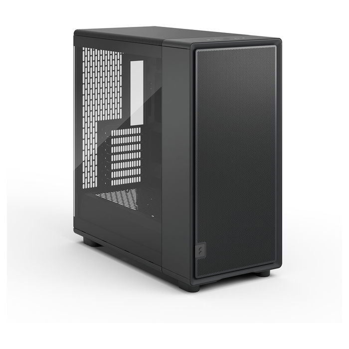 Fractal Design Epoch XL Black TG Light tint Torre PC ATX, Micro ATX, ITX, EATX Acero Negro con Ventana Lateral