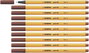 Stabilo Point 88 Siena Tostado 0,4 mm Caja 10 UD