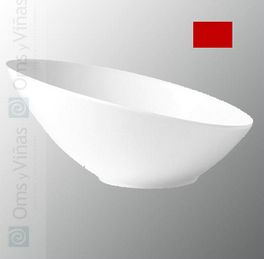 OMS Sheer Rojo Bol 15 cm (Set de 12)