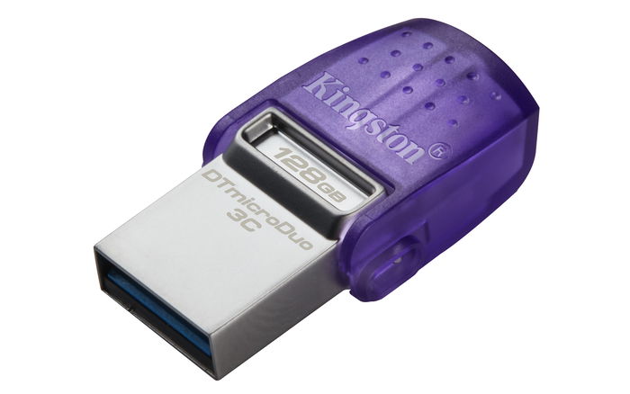KINGSTON Pendrive Datatraveler 128GB MICRODUO 3C 200MB/S DUAL USB-A + USB-C KINGSTON Pendrive Datatraveler 128GB MICRODUO 3C 200MB/S DUAL USB-A + USB-C