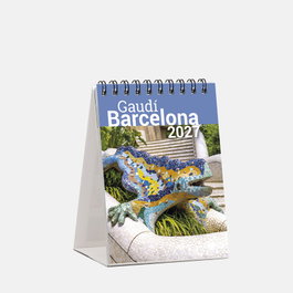 TRIANGLE POSTALS Calendario 2027 ST mini Gaudí (drac) 9x12cm