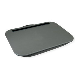 VALUE Bandeja para portátil o tablet con cojín gris