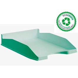 Archivo 2000 Bandeja Apilable 3 Posiciones Ecogreen Reciclado Verde Pastel 345x255x60 mm