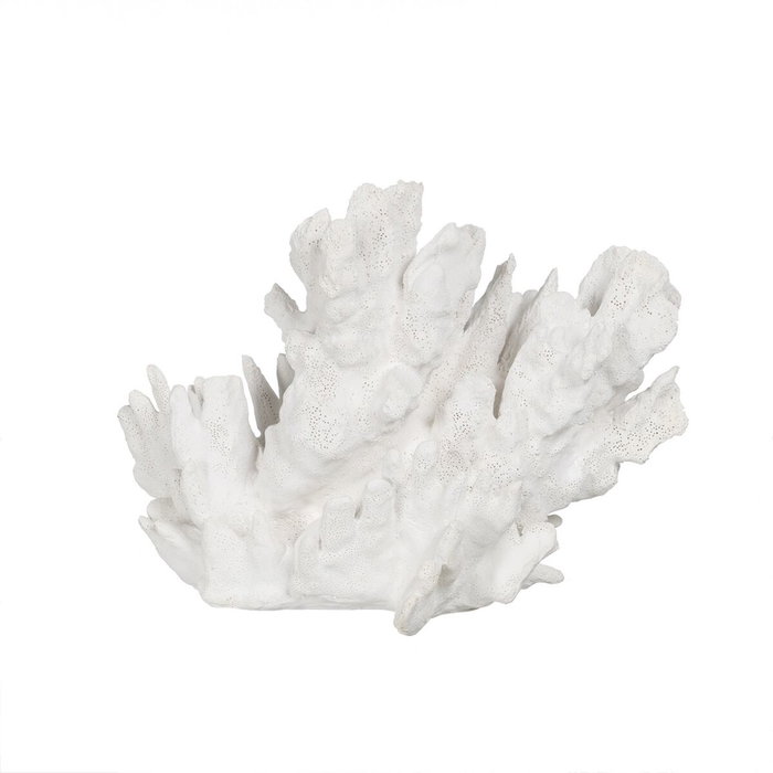 Ixia Figura Coral Blanco Resina Decoración 29 x 20 x 21 cm Ixia Figura Coral Blanco Resina Decoración 29 x 20 x 21 cm