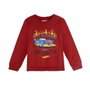 Cerdá Sudadera Cotton Brushed Hot Wheels 3 Años Dark Red