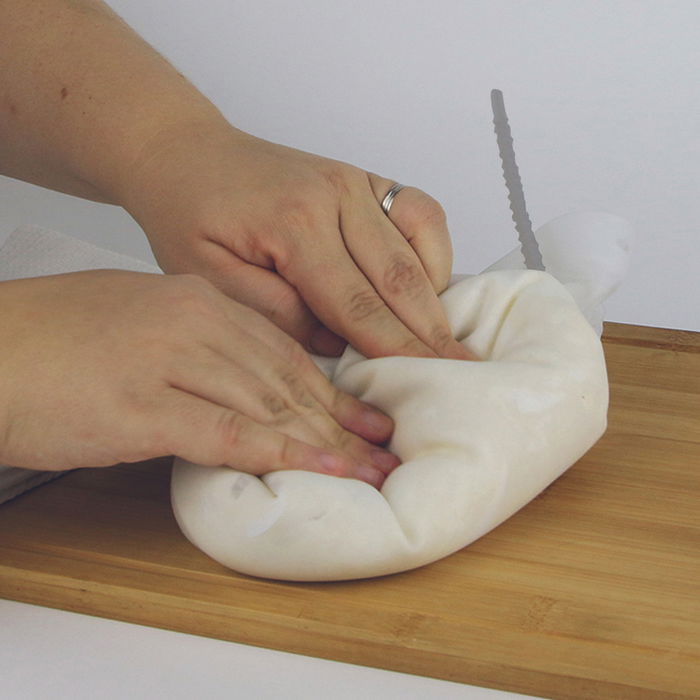 Lily Cook Bolsa para Amasar de Silicona para Cocina Manos Limpias