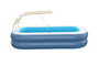 Bestway Piscina Hinchable 2 Camaras Rectangular con Toldo 254x178x140 cm +6 Años Jardin 54449