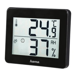 Hama Termómetro e Higrómetro Digital TH-130 Negro