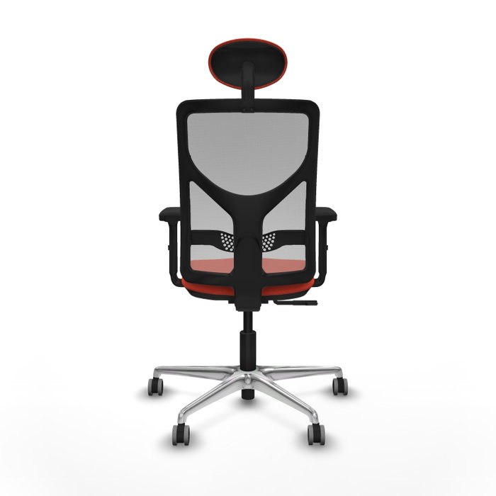PIQUERAS Y CRESPO Silla de oficina Motilla con mecanismo Sincro, Naranja oscuro y Gris PIQUERAS Y CRESPO Silla de oficina Motilla con mecanismo Sincro, Naranja oscuro y Gris