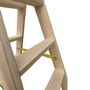 Plabell Escalera de Madera Bld-6, 6 Peldaños, 164cm, Doble Subida, Pintores y Electricistas