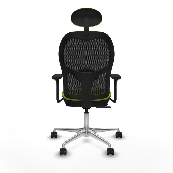 PIQUERAS Y CRESPO Silla de oficina Jorquera con mecanismo Sincro/Traslack Pistacho y Negro PIQUERAS Y CRESPO Silla de oficina Jorquera con mecanismo Sincro/Traslack Pistacho y Negro