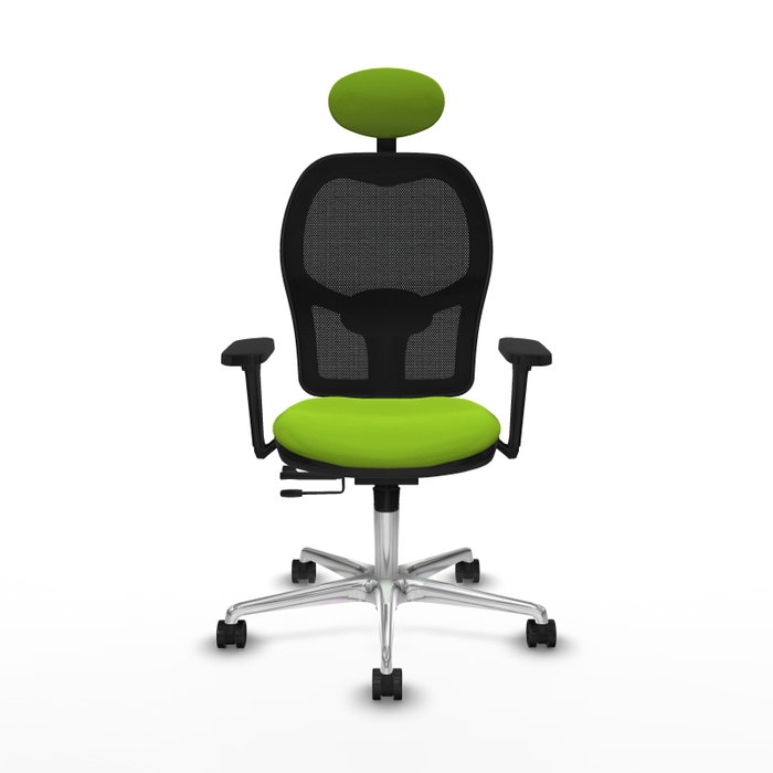 PIQUERAS Y CRESPO Silla de oficina Jorquera con mecanismo Sincro/Traslack Pistacho y Negro PIQUERAS Y CRESPO Silla de oficina Jorquera con mecanismo Sincro/Traslack Pistacho y Negro
