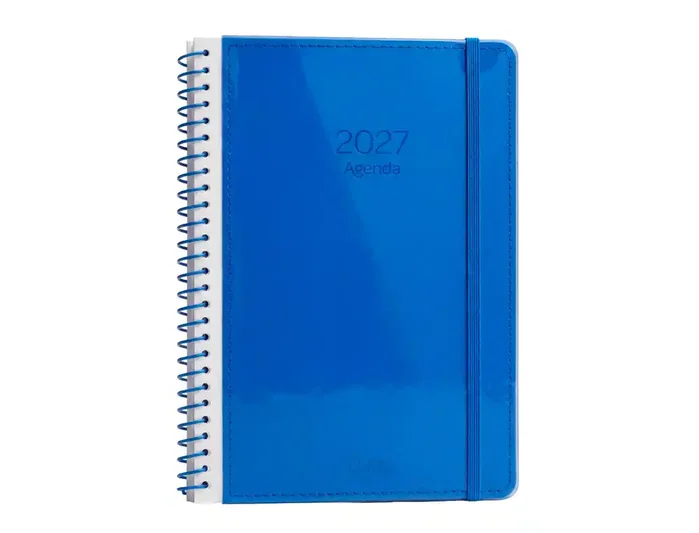 Liderpapel Agenda de Oficina 2027 Día por Página A5 Azul Liderpapel Agenda de Oficina 2027 Día por Página A5 Azul