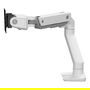 Ergotron HX - Brazo para Monitor con Pivote Muy Resistente VHD, Capacidad 17 kg para hasta 57", Soporte VESA 100x100 mm, Abrazadera de Escritorio, Color Blanco