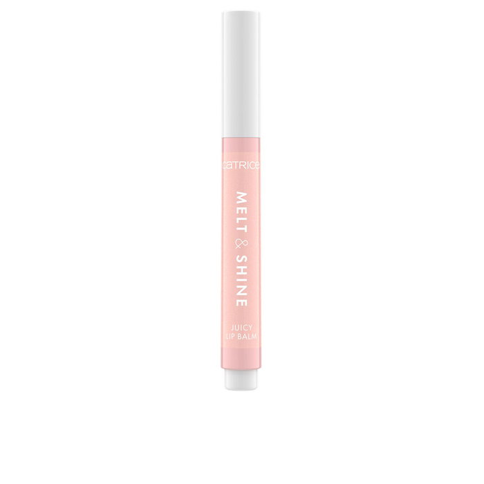 Catrice Melt & Shine Bálsamo Labial #010 Shell Yeah! 1.3g - Rosa, Acabado Espejo, Hidratante, Cruelty Free, Vegano, Sin Parabenos