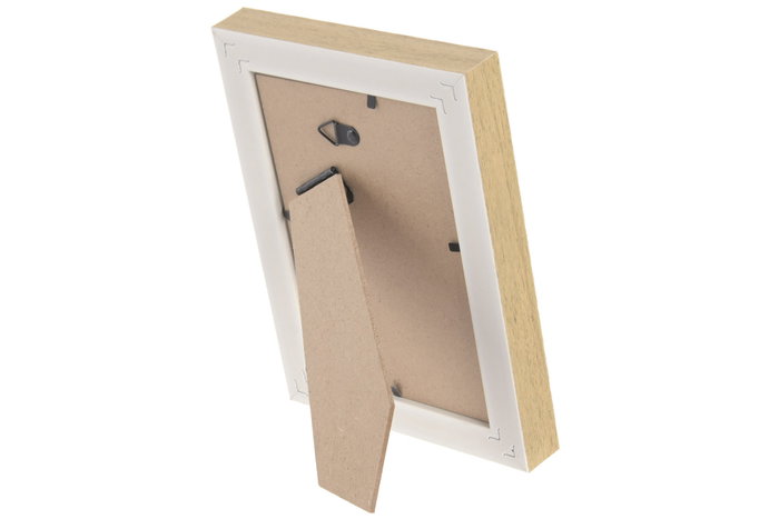 DKD Home Decor Surtido de Marcos de Fotos 14x2,5x19 cm Beige y Natural